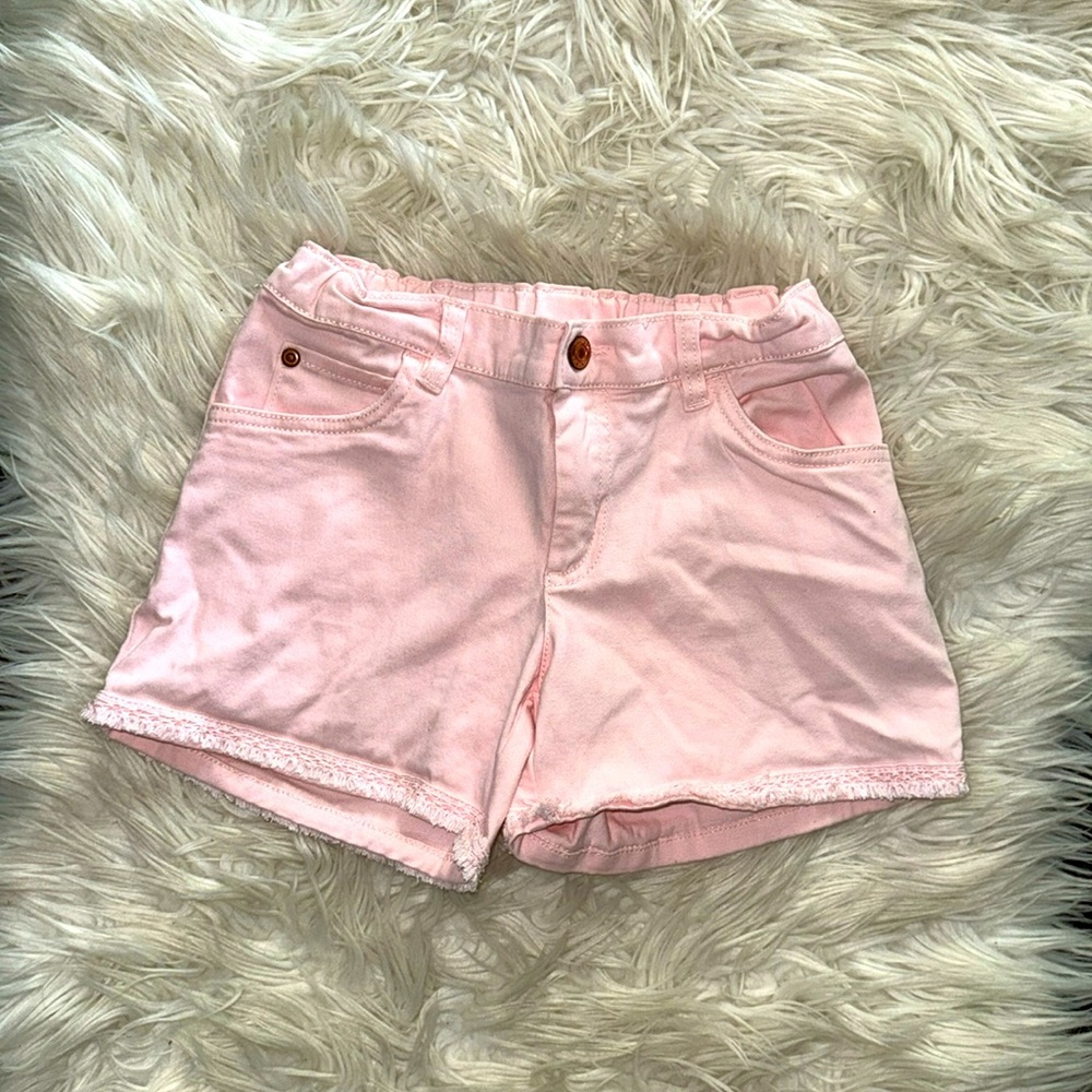 Pretty in Pink Jean Shorts